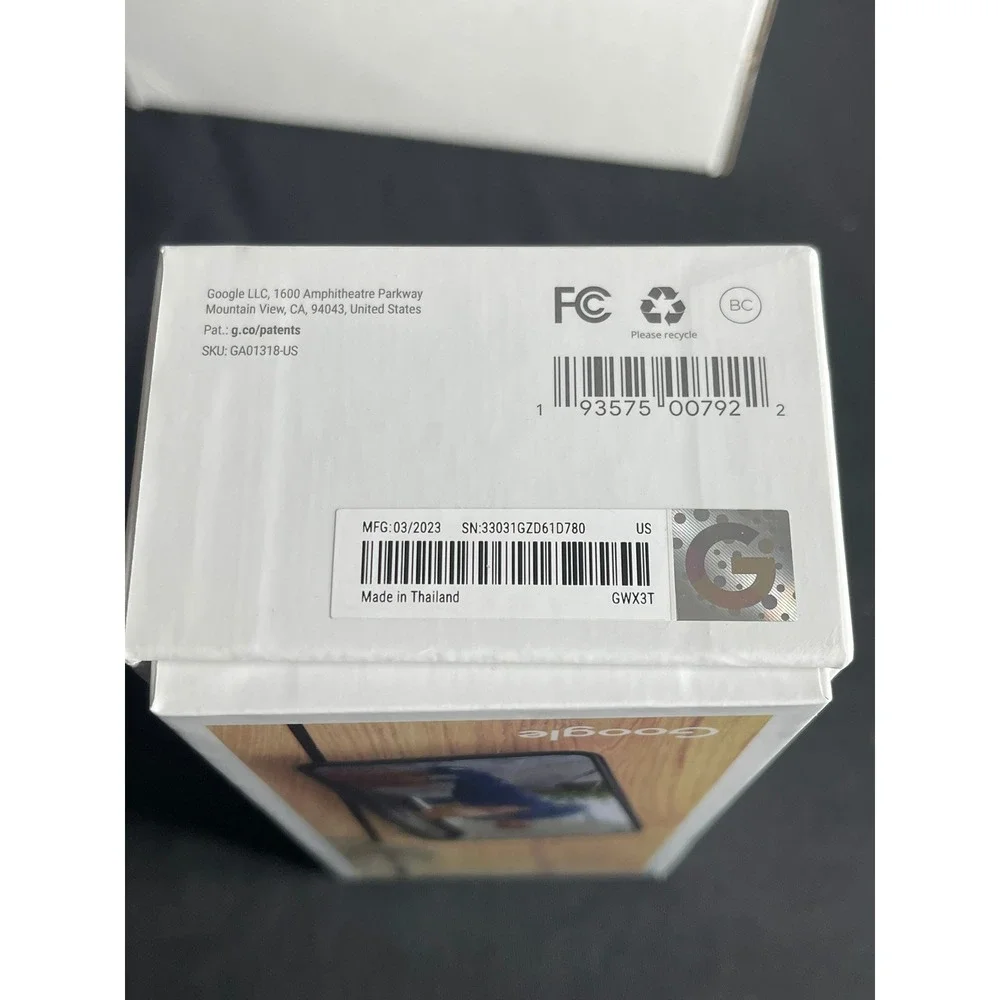 Google Nest Doorbell Battery Wireless Smart Video Security Camera GA01318-US